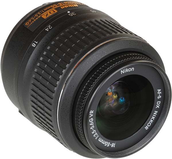 Nikon AF-S 18-55mm f/3.5-5.6G DX VR Lens