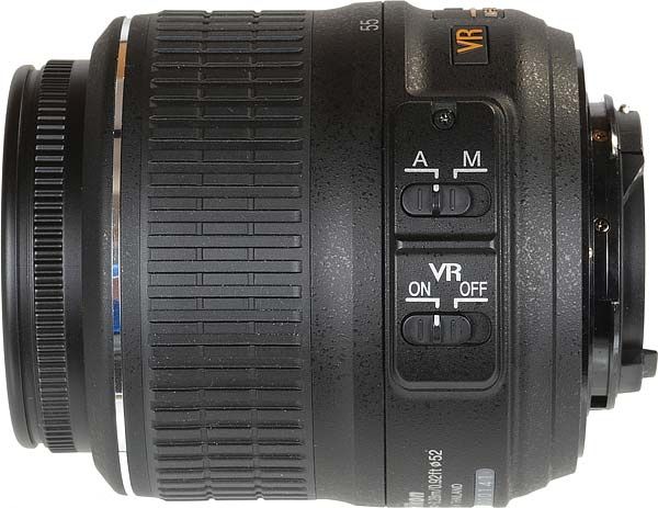 Nikon AF-S 18-55mm f/3.5-5.6G DX VR Lens