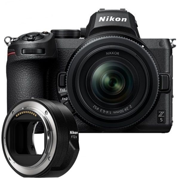 Nikon Z5 24-50mm + FTZ II Mount Adaptör Kit