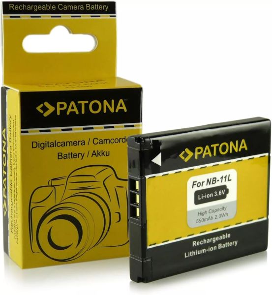 Patona 1108 NB-11L Canon Batarya