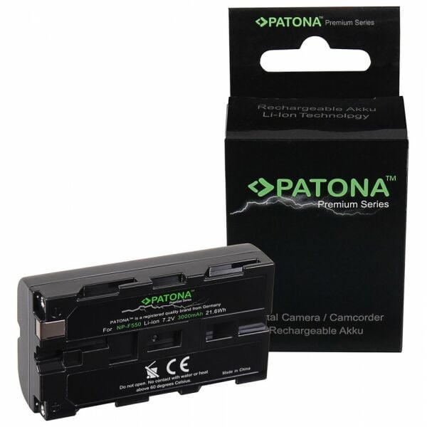 Patona 1324 Premium NP-F550 Sony Batarya