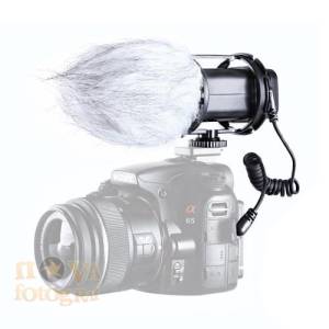 Boya BY-V02 Condenser DSLR Kamera Mikrofonu