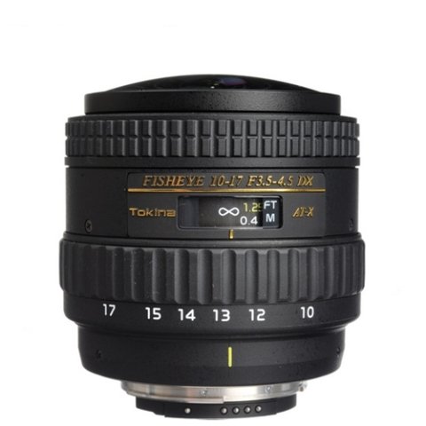 Tokina AT-X 10-17mm f/3.5-4.5 AF DX NH Balıkgözü Lens (Canon EF)