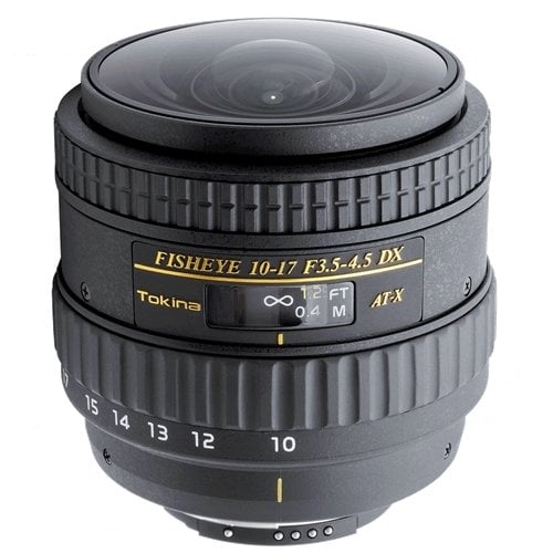 Tokina AT-X 10-17mm f/3.5-4.5 AF DX NH Balıkgözü Lens (Canon EF)