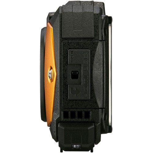 Ricoh WG-80 Digital Camera (Orange)