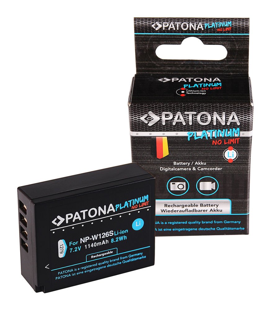 Patona Platinum Fuji NP-W126 Batarya Pil