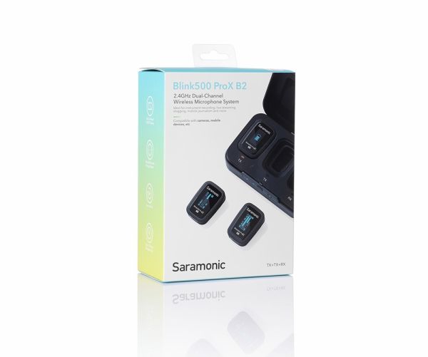 Saramonic Blink500 ProX B2 Kablosuz İkili Mikrofon
