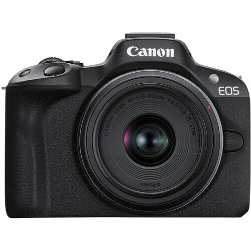 Canon EOS R50 + RF-S 18-45mm F4.5-6.3 IS STM Lensli Kit