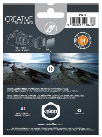 Cokin Graduated ND Filter Soft (ND8) (0.9) - Medium Size (P Series) (P121S)