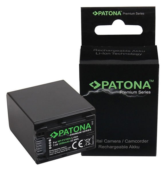 Patona Premium Sony NP-FV100 Batarya Pil