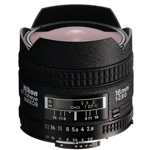 Nikon AF 16mm f/2.8D Balıkgözü Lens