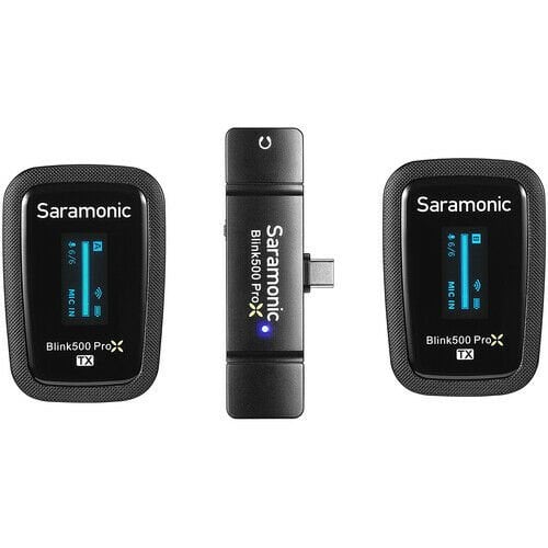 Saramonic Blink500 ProX B6 İki Kişilik Kablosuz Yaka Mikrofonu (Type-C)
