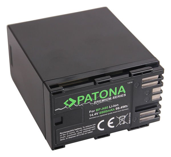 Patona Premium Canon BP-A60 Batarya Pil