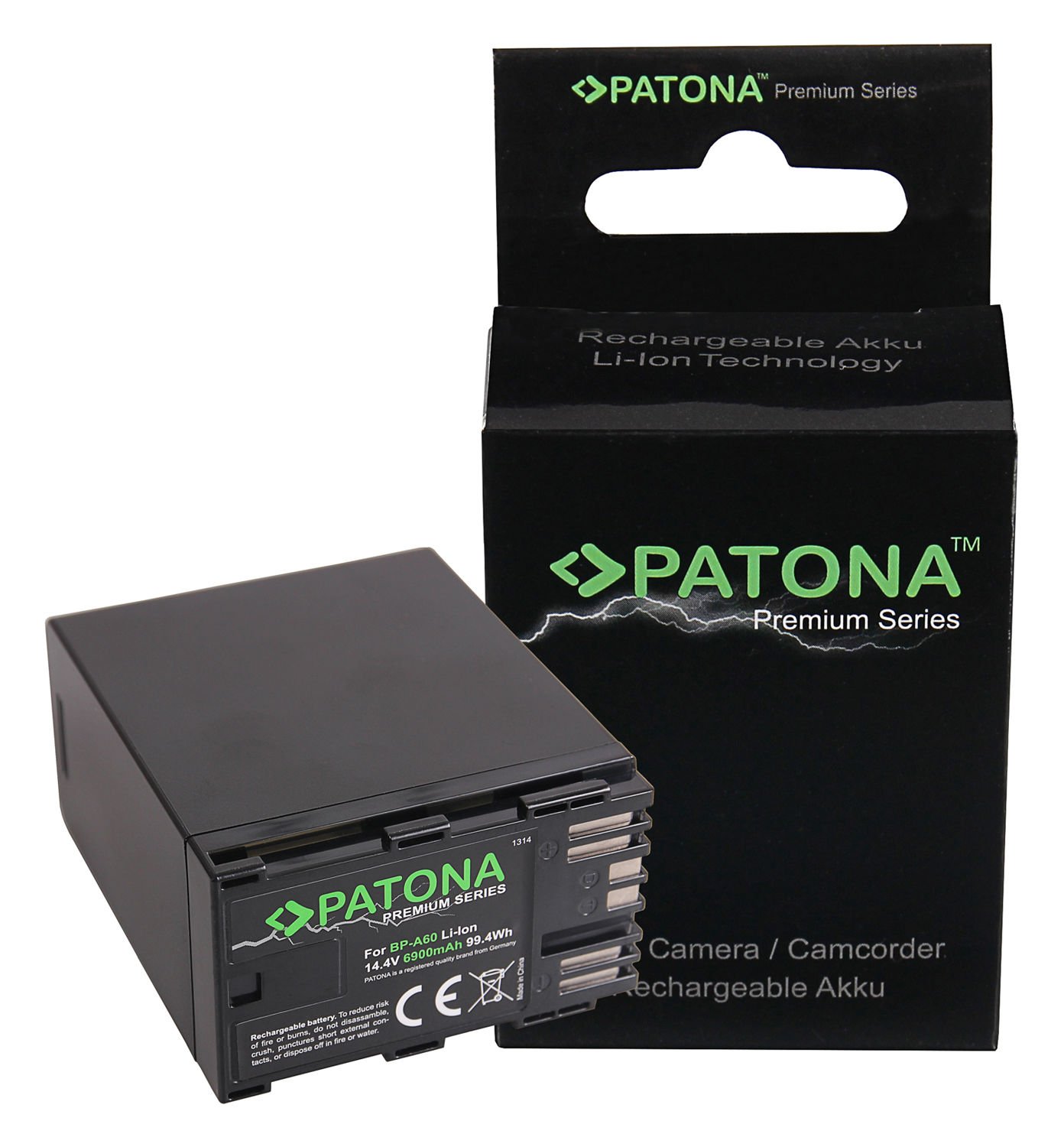 Patona Premium Canon BP-A60 Batarya Pil