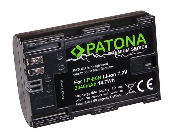 Patona Premium Canon LP-E6N Batarya Pil