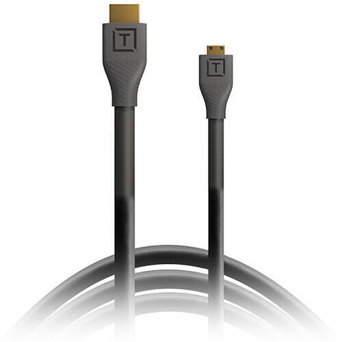 Tether Tools TetherPro HDMI Micro to HDMI 2.0, (4.6m), Siyah