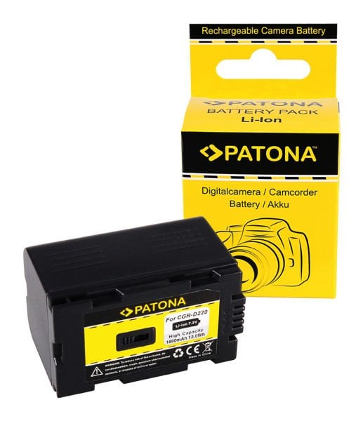 Patona Panasonic CGR-D220/D28 Batarya Pil
