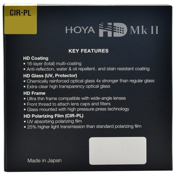 Hoya 82mm HD MK II Circular Polarize Filtre
