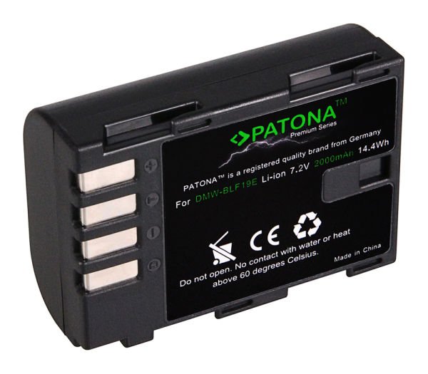 Patona Premium Panasonic DMW-BLF19 Batarya Pil