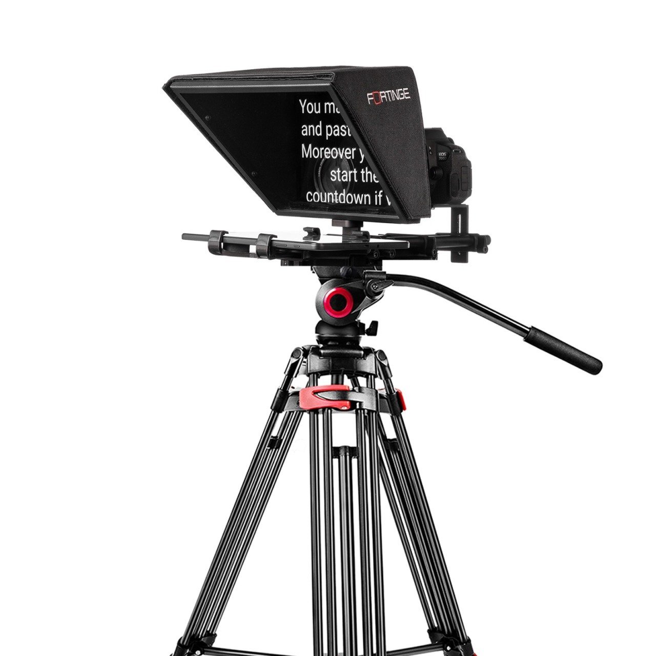 Fortinge Noa Tablet Prompter BT-1 Bluetooth Kumanda ve Miliboo-MTT602A Tripod