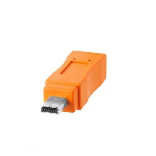 Tether Tools TetherPro USB-C to 8-Pin Mini-USB 2.0 Kablo CUC2615-ORG