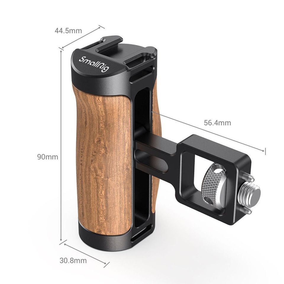 SmallRig Ahşap Mini Yan Sap (ARRI-Style Montaj) 2914