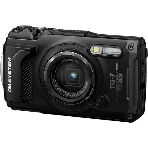 Olympus Tough TG-7 Fotoğraf Makinesi (Siyah)