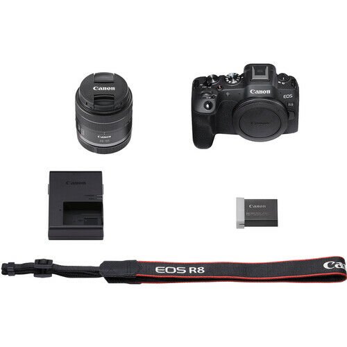 Canon EOS R8 + RF 24-50mm f/4.5-6.3 IS STM Lens Kit