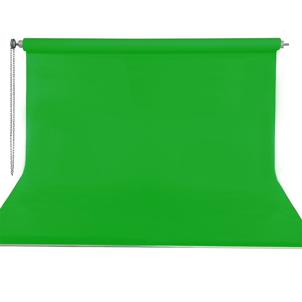 Stüdyo Teknik 270cm x 580cm Sonsuz Yeşil Fon Perdesi Full Set