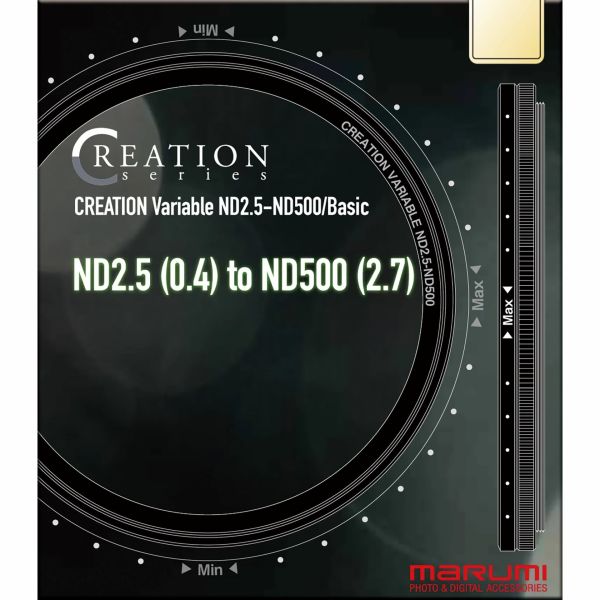 Marumi 77mm CREATION Vari.ND2.5-ND500/BASIC Filtre
