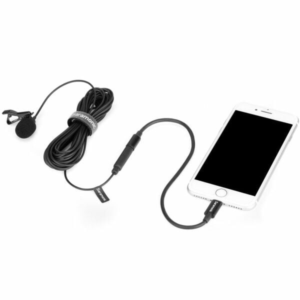 Saramonic SR-C2000 3,5 mm TRS Erkek - iPhone Ses için Lightning Adaptör Kablosu