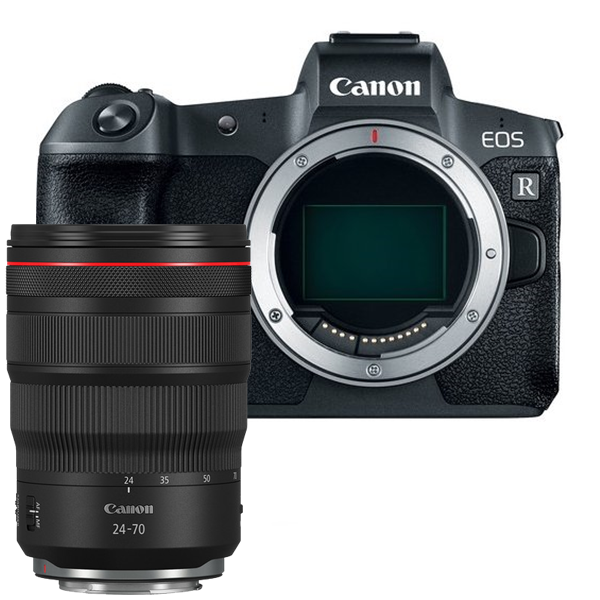 Canon EOS R + RF 24-70mm F/2.8L IS USM Lens Kit