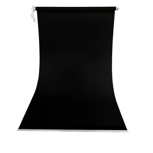 Stüdyo Teknik 65cm x 120cm Siyah Taşınabilir Portre Fon Perdesi Seti
