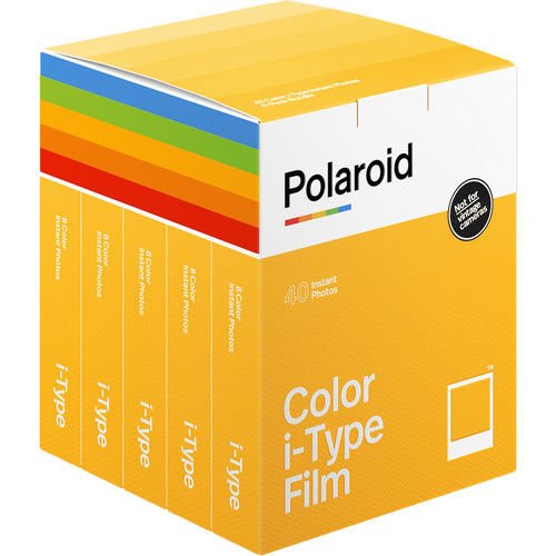 Polaroid Color i-Type Instant Film (5 li Paket, 40 Poz)