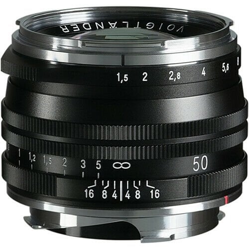 Voigtlander Nokton 50mm f/1.5 Aspherical II MC Lens (Leica M)