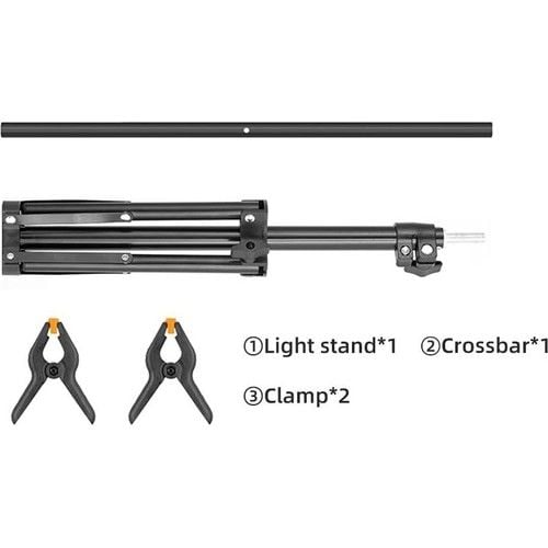 Camten BS-10 Taşınabilir 80x160cm PVC Fon ve Stand Kit