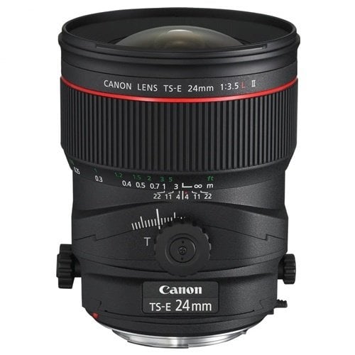 Canon TS-E 24mm f/3.5L II Lens