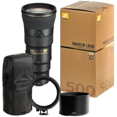Nikon AF-S 500mm f / 5.6E PF ED VR Lens (10000 TL Geri Ödeme)