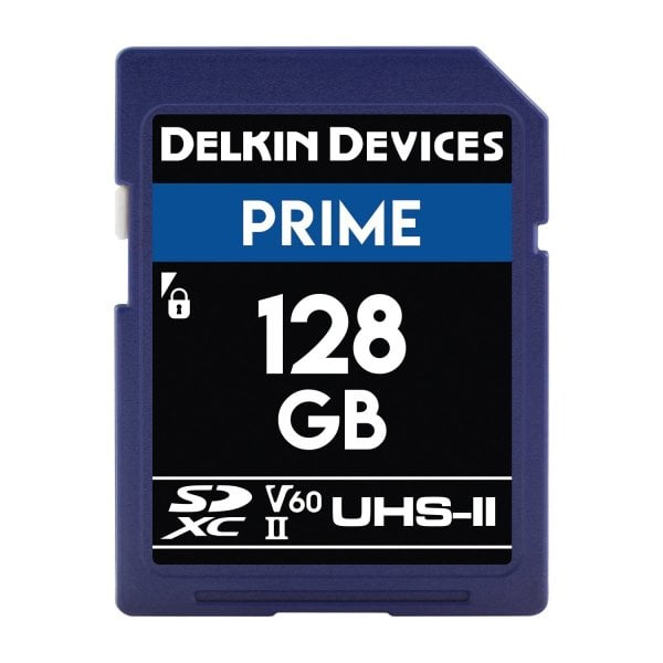 Delkin Devices 128GB Prime UHS-II SDXC (V60) Hafıza Kartı