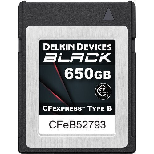 Delkin Devices 650GB Black CFexpress Tip B Hafıza Kartı