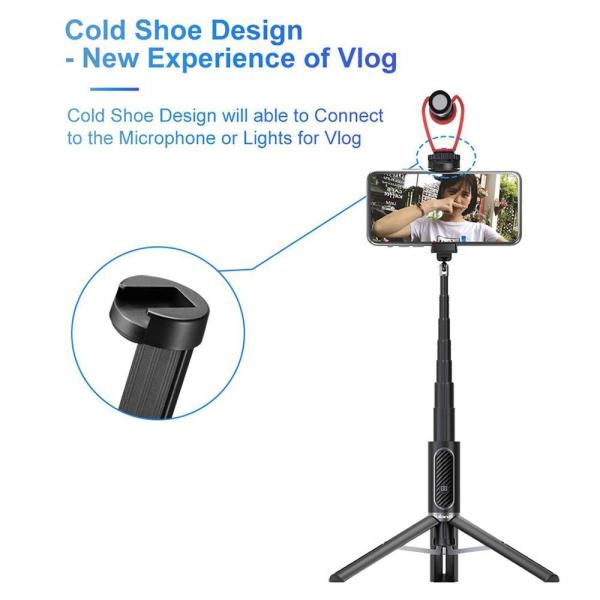 Ulanzi SK-02 Bluetooth Selfie Çubuğu Tripod