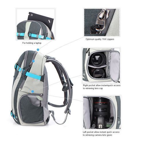 Benro Koala 200 Backpack Fotoğraf Makinesi Sırt Çantası Kırmızı