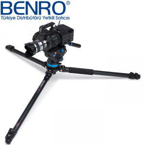 Benro A-373FBS8 Hidrolik Profesyonel Video Tripod Kit