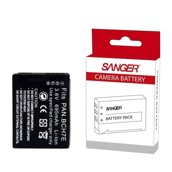 Sanger BCH7E Panasonic Fotoğraf Makinesi Batarya Pil
