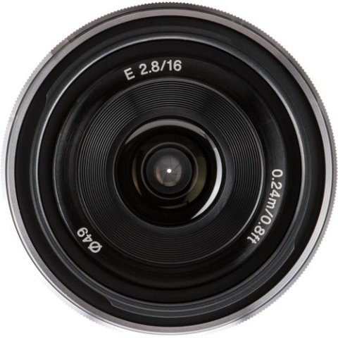 Sony E 16mm F/2.8 Lens (SEL16F28)