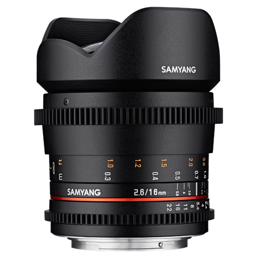 Samyang 16mm T2.6 ED AS UMC Cine Lens (MFT Uyumlu)