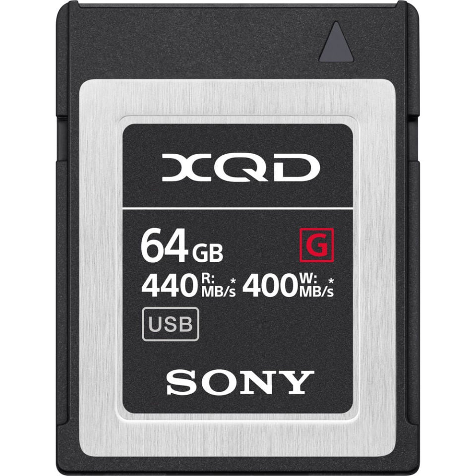 Sony 64GB QD-G64F 440Mb XQD Hafıza Kartı