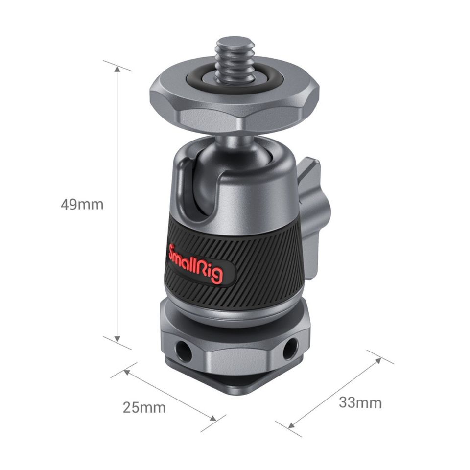 SmallRig Mini Top Kafa  (2 Adet) 2948