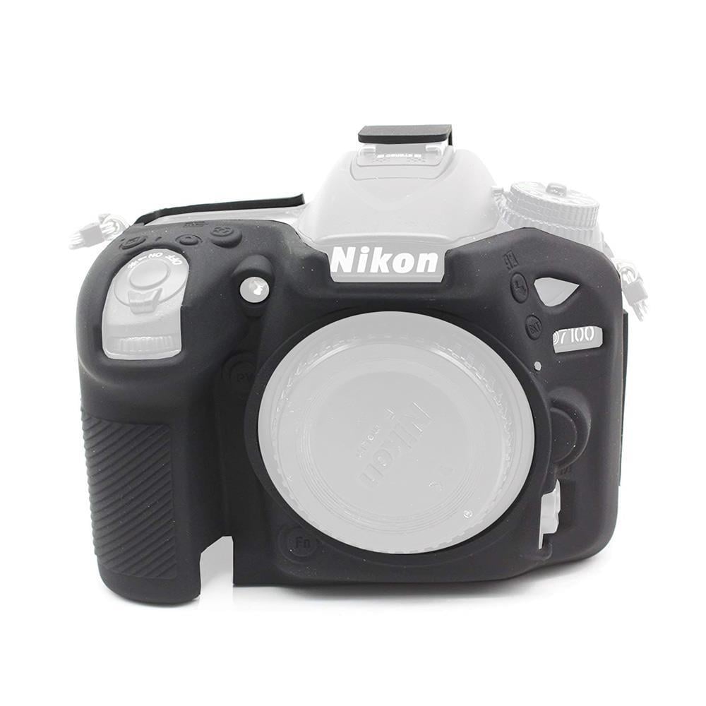 Sanger Silikon Kılıf Nikon D7100 D7200 İçin Siyah