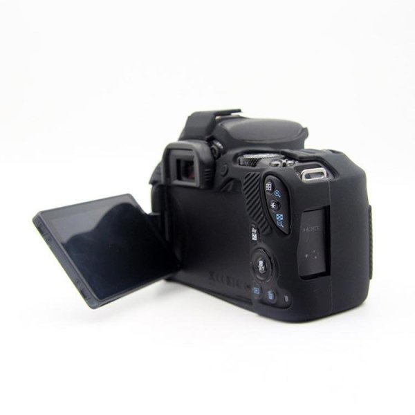 Sanger Silikon Kılıf Canon 200D Uyumlu Siyah
